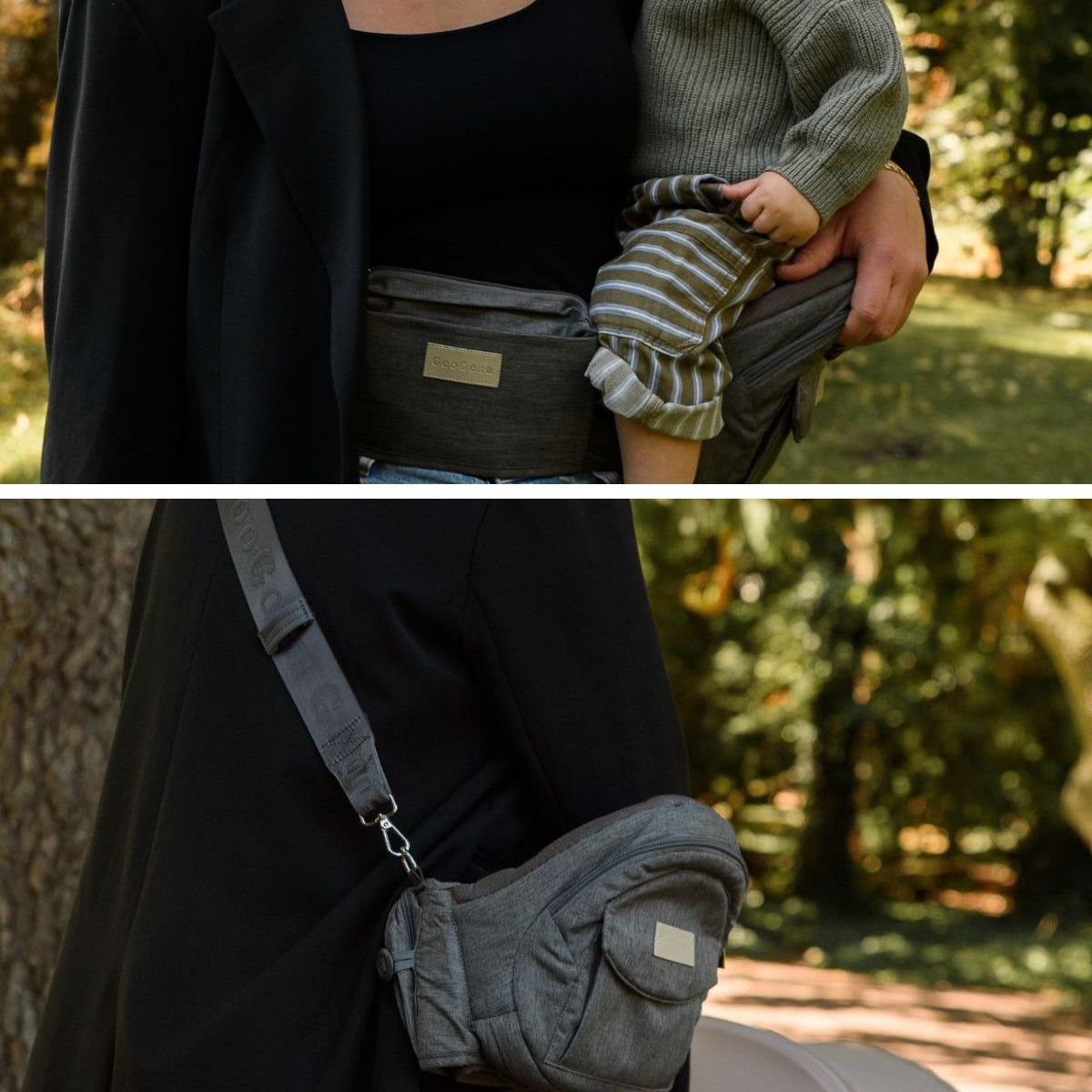 GooGosa Höftbärare med Axelrem Bundle– Komplett Set