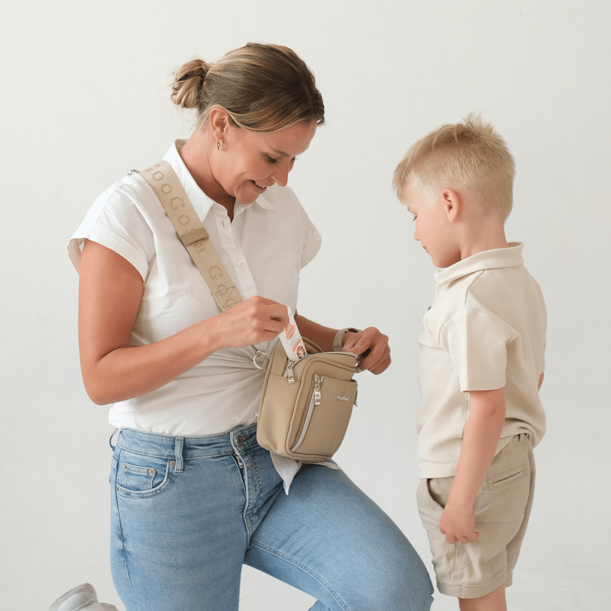 GooGosa Mini Bag – Stilren liten skötväska - GooGosa