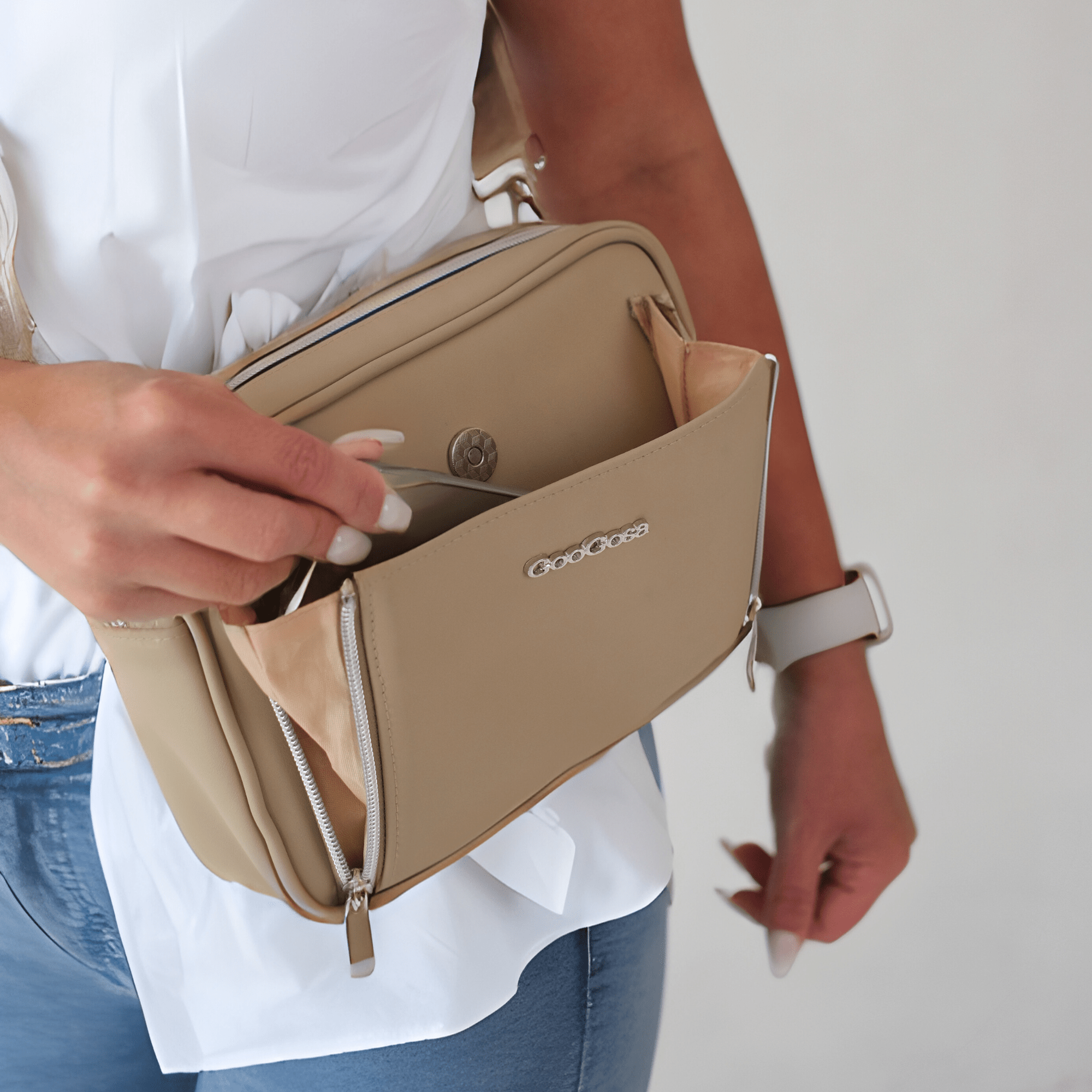 GooGosa Mini Bag – Stilren liten skötväska - GooGosa