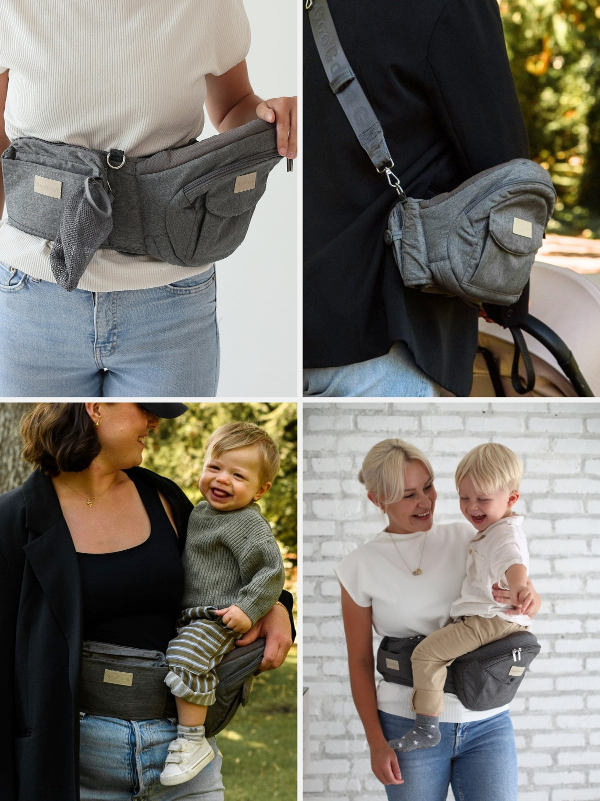 GooGosa Höftbärare med Axelrem Bundle– Komplett Set